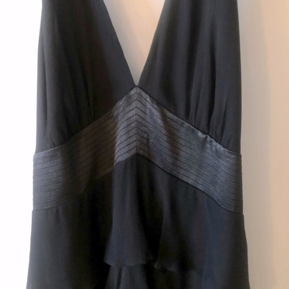 90s / Y2K Laundry dress womens 10 silk chiffon ruffled cocktail - Picture 10 of 12